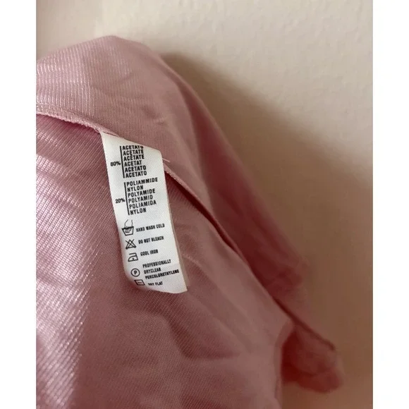 La Perla Vintage Light Pink Dress Marvel Made In Italy Size 42 - Picture 7 of 8